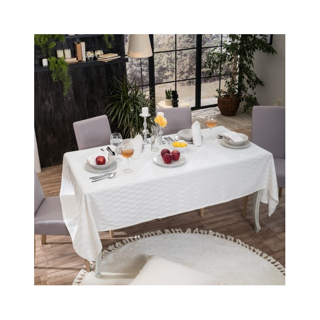 Σετ Τραπεζομάντηλο και 12 Πετσέτες Φαγητού...