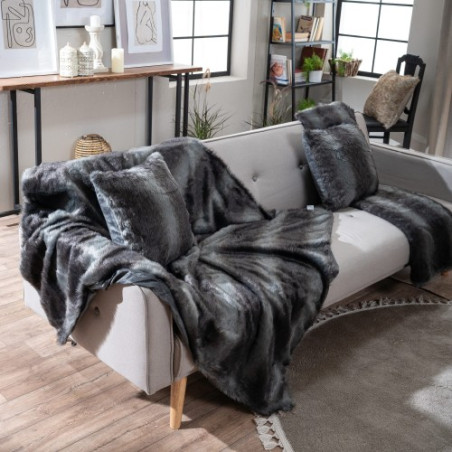 Ριχτάρι Πολυθρόνας Γούνινο Teoran Pelt 33 130x160