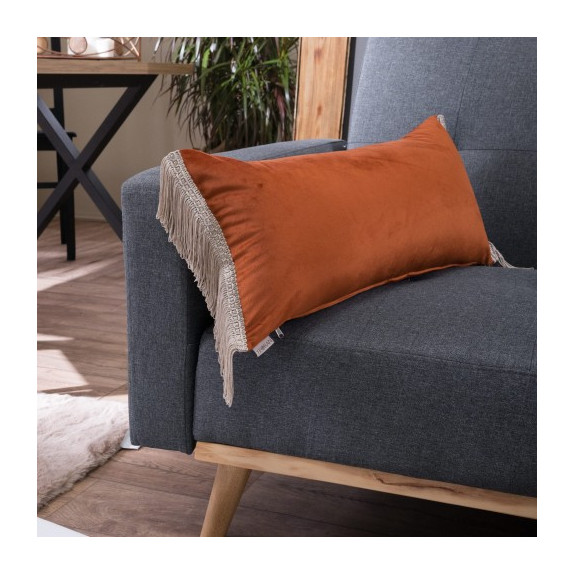 Μαξιλαροθήκη Διακόσμησης Βελουτέ Teoran Velvet 05 με...