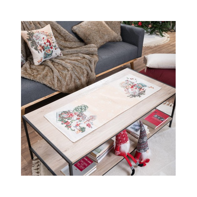 Σετ Καρέ και Runner Teoran Strassen 100x100 &...