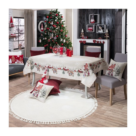 Τραπεζομάντηλο Teoran Gurten 140x180