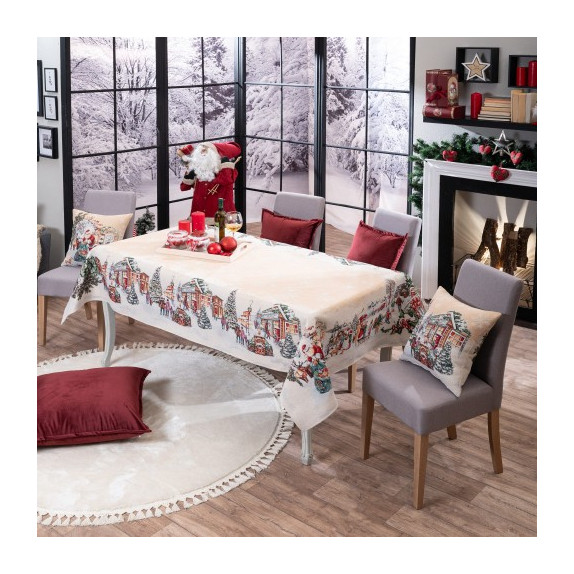 Τραπεζομάντηλο Teoran Strassen 140x180