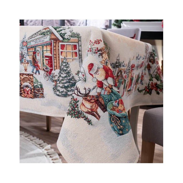 Τραπεζομάντηλο Teoran Strassen 140x180