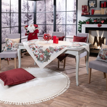 Τραπεζομάντηλο Teoran Strassen 140x180