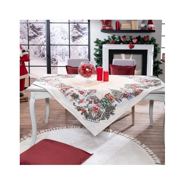 Τραπεζομάντηλο Teoran Strassen 140x240