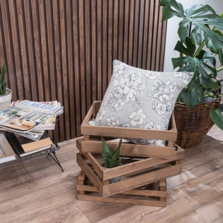 Μαξιλάρι Διακόσμησης Teoran Florida 11 - 65x65cm δαπέδου με γέμιση