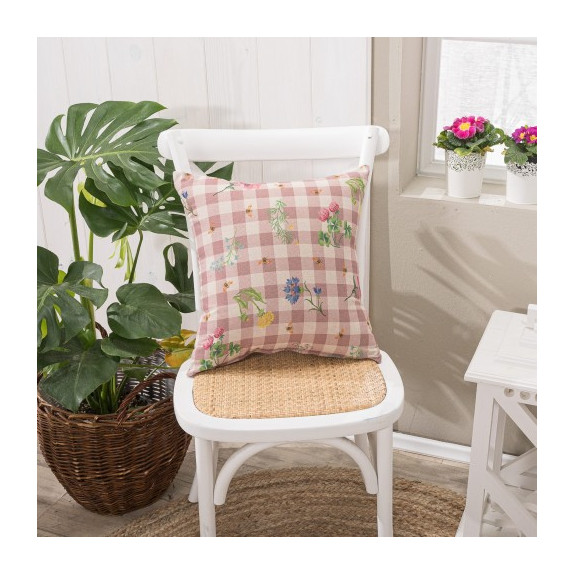 Μαξιλαροθήκη Διακόσμησης Teoran Parrillia 06 - 65x65cm...