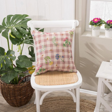 Μαξιλάρι Διακόσμησης Teoran Parrillia 06 - 65x65cm δαπέδου με γέμιση