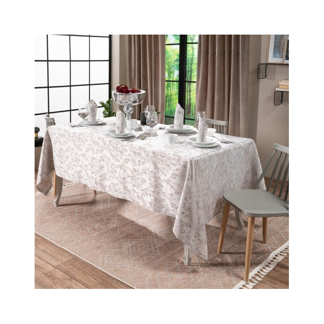 Τραπεζομάντηλο Teoran Ferrand 140x180