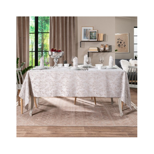 Σετ Τραπεζομάντηλο και 12 Πετσέτες Φαγητού...