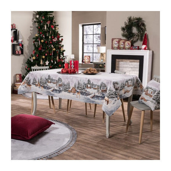 Τραπεζομάντηλο Teoran Baden 140x220