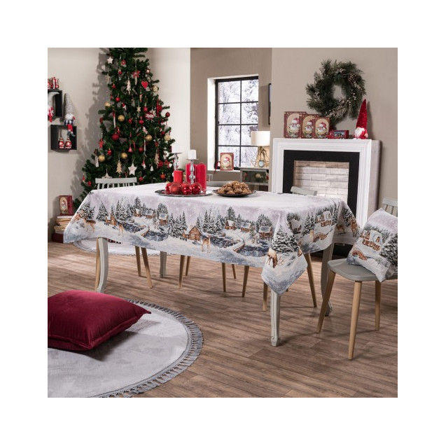 Τραπεζομάντηλο Teoran Baden 140x220