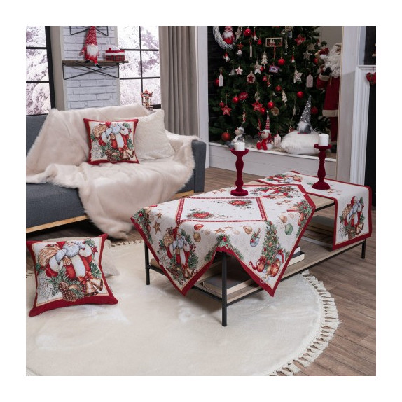 Σετ Καρέ & Runner Teoran Rhoden 100x100 & 40x100