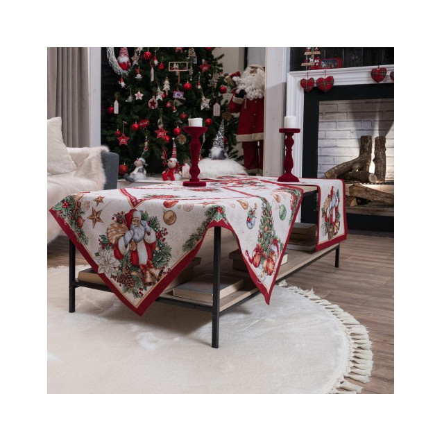 Σετ Καρέ & Runner Teoran Rhoden 100x100 & 40x100