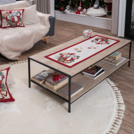 Σετ Καρέ & Runner Teoran Rhoden 100x100 & 40x100