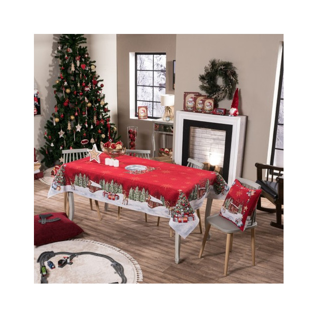 Τραπεζομάντηλο Teoran Rudolph 140x220