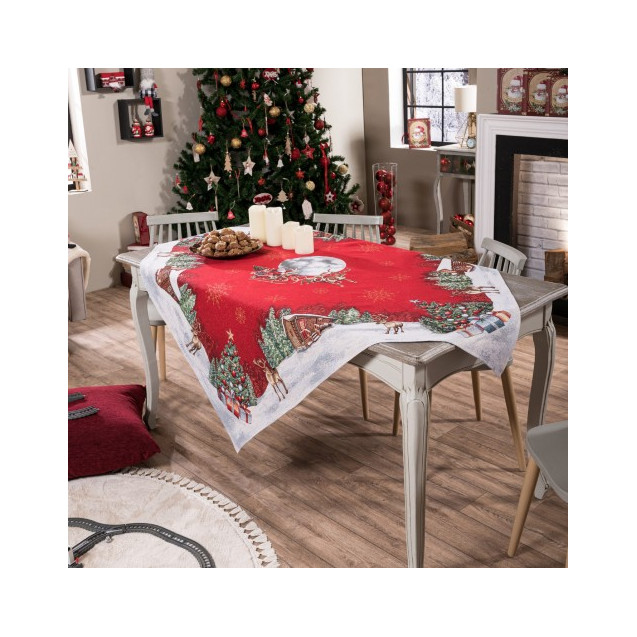 Τραπεζομάντηλο Teoran Rudolph 140x220