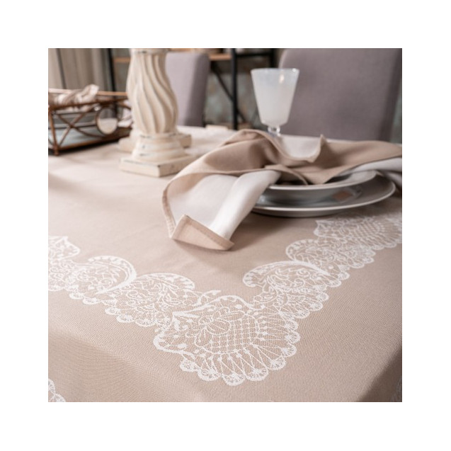 Τραπεζομάντηλο Teoran Clermont 04 155x260