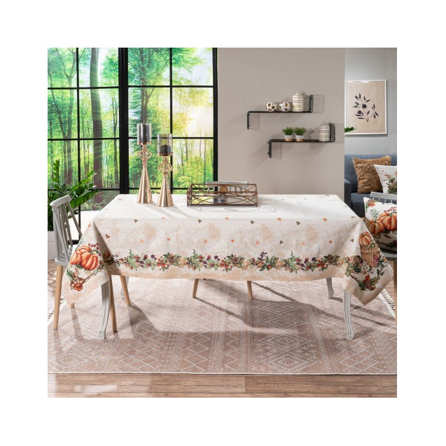 Τραπεζομάντηλο Teoran Pumpkin 140x220