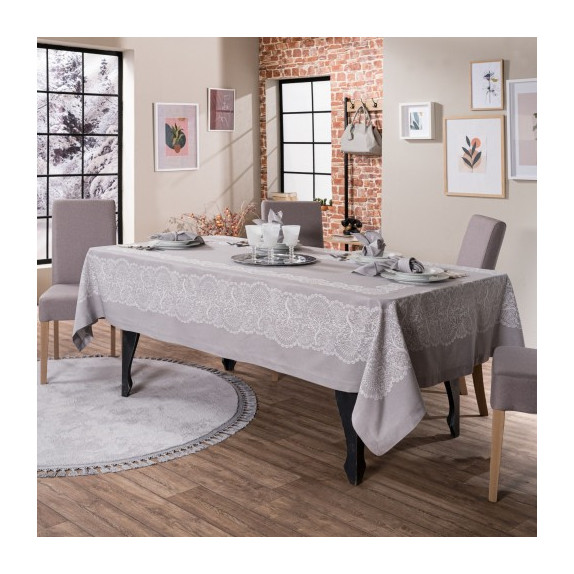 Τραπεζομάντηλο Teoran Clermont 05 - 155 x 155 cm