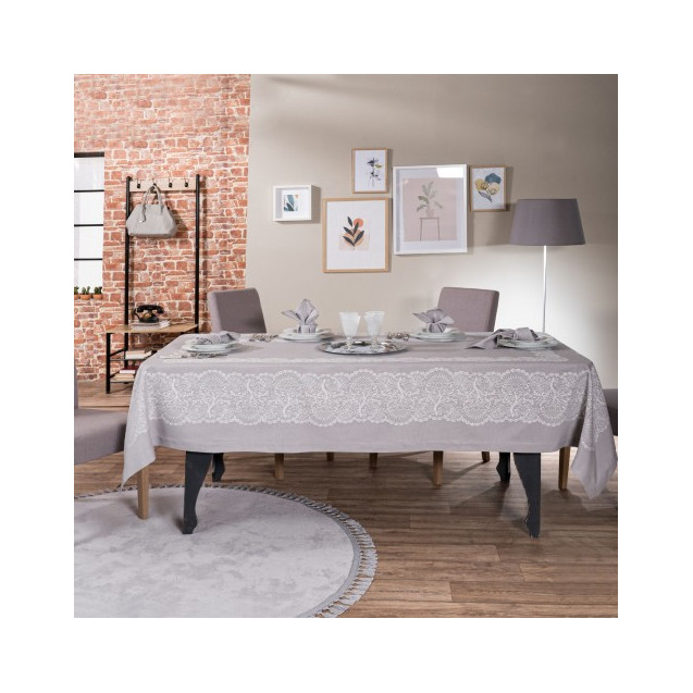 Τραπεζομάντηλο Teoran Clermont 05 - 155 x 155 cm