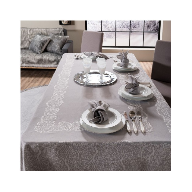 Τραπεζομάντηλο Teoran Clermont 05 - 155 x 155 cm