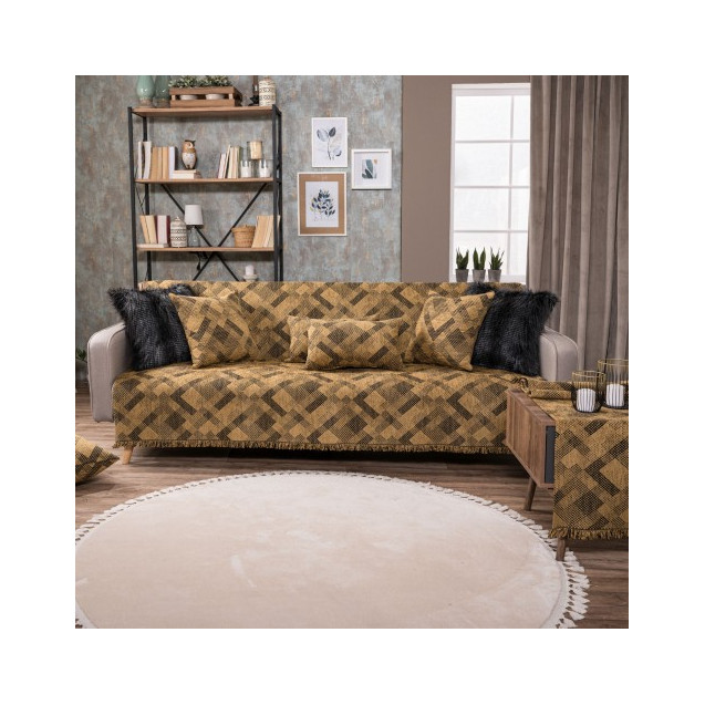 Μαξιλάρι Διακόσμησης Δαπέδου Teoran Bronx 08 65x65