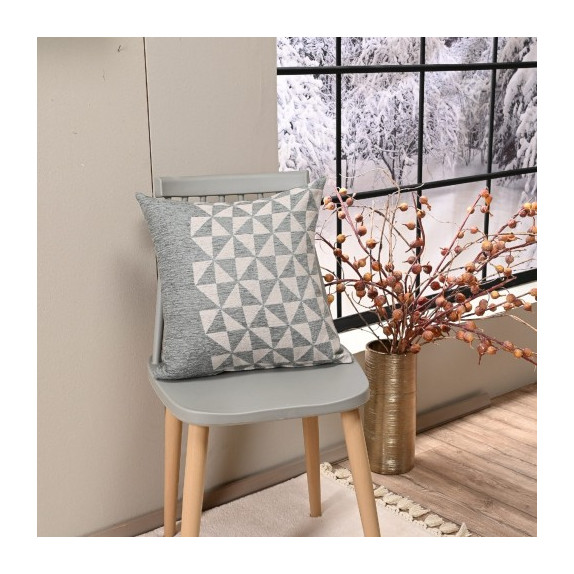 Μαξιλάρι Διακόσμησης Teoran Columbia 04 - 43x43cm με γέμιση