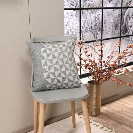 Μαξιλάρι Διακόσμησης Teoran Columbia 04 - 43x43cm με γέμιση