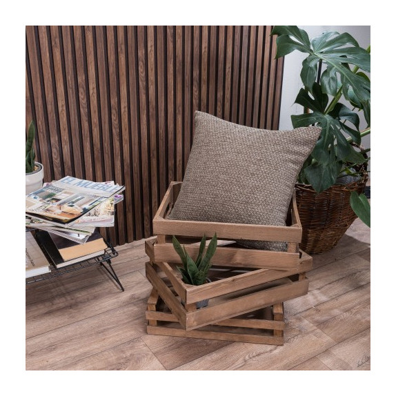 Μαξιλαροθήκη Διακόσμησης Teoran Utah 03 - 65x65cm δαπέδου