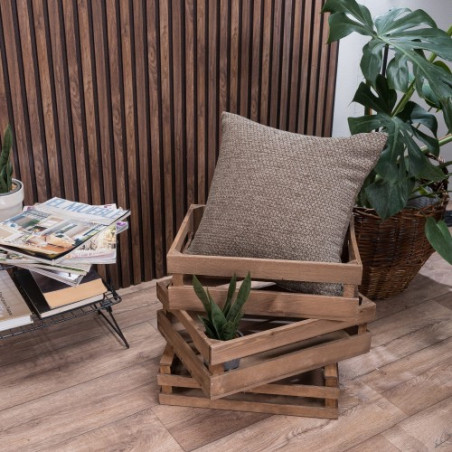 Μαξιλάρι Διακόσμησης Teoran Utah 03 - 43x43cm με γέμιση