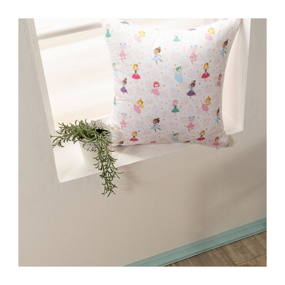 Μαξιλαροθήκη Διακόσμησης Teoran Ballerina 45x45