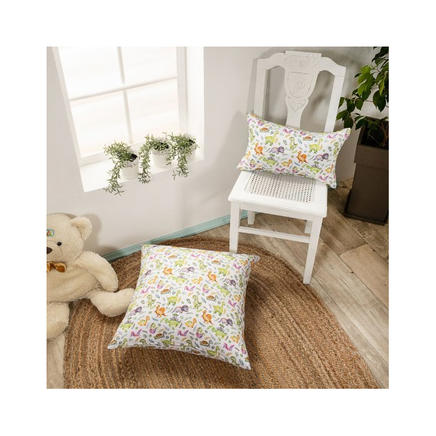 Μαξιλαροθήκη Δαπέδου Teoran Dino 65x65