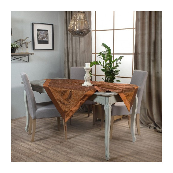 Τραπεζοκαρέ TeoranJ9288 - 135x135cm