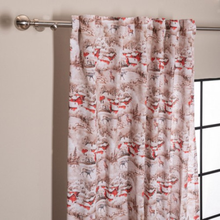 Κουρτίνα Teoran Bremen (Έτοιμη Ραμμένη) - 140x260cm