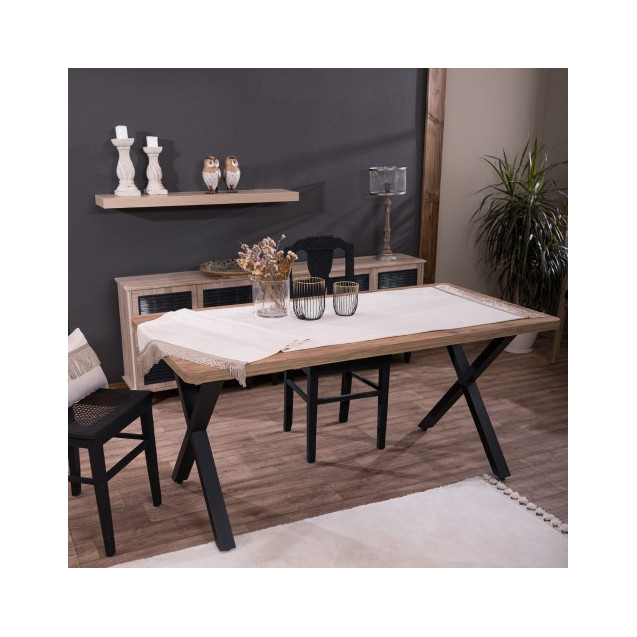 Τραβέρσα Teoran (Sari) Velvet 01 - 65 x 200 cm