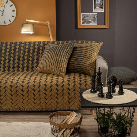 Μαξιλάρι Διακόσμησης Teoran Manhattan 08 - 50x50cm με γέμιση