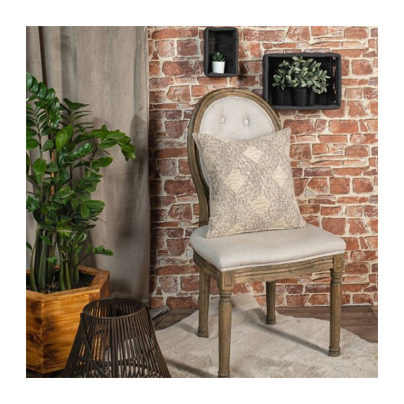 Μαξιλάρι Διακόσμησης Teoran Ohio 01 - 43x43cm με γέμιση