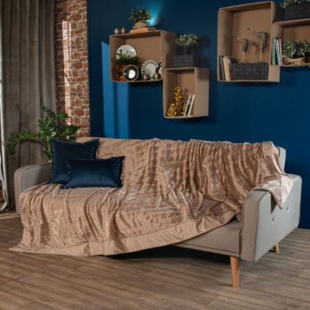 Ριχτάρι - Κουβέρτα Teoran Stone Flower 02 160x270