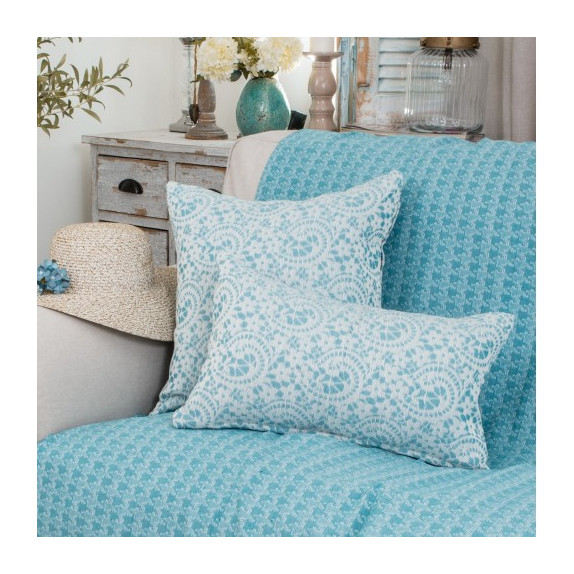 Μαξιλαροθήκη Διακόσμησης με Γέμιση Teoran Jaipur 05 45x45