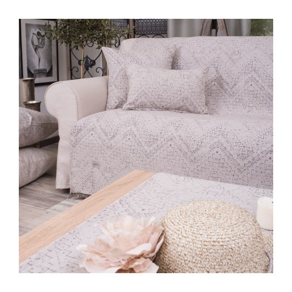 Μαξιλαροθήκη Διακόσμησης με Γέμιση Teoran Indore 03 30x50