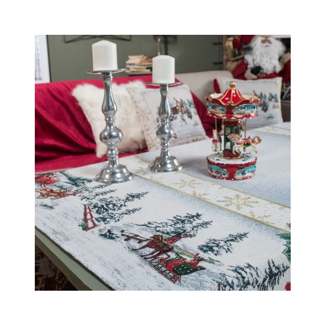 Τραπεζομάντηλο Teoran Flake - 140x180cm