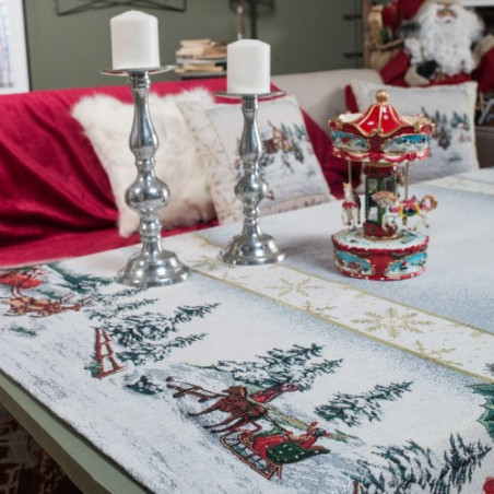 Τραπεζομάντηλο Teoran Flake - 140x180cm