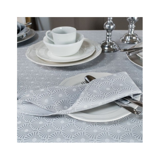 Τραπεζομάντηλο Teoran Montresor - 140x180cm + 6...