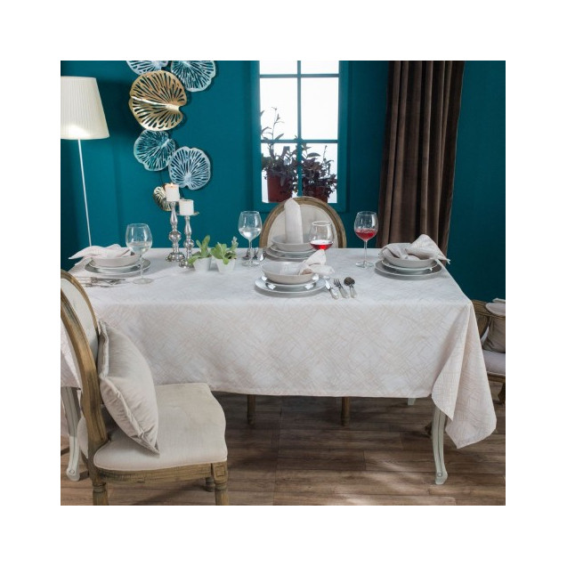 Τραπεζομάντηλο Teoran Dinan - 160x320cm + 12...