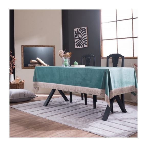 Τραπεζομάντηλο Teoran Velvet 15 140x180