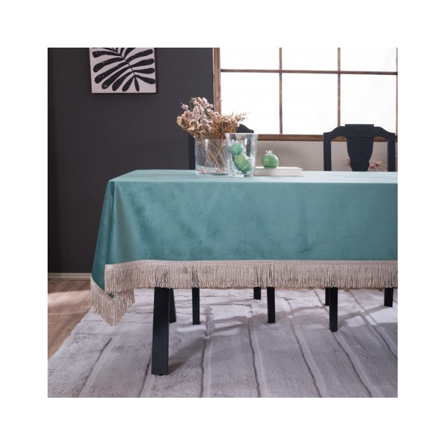 Τραπεζομάντηλο Teoran Velvet 15 140x180