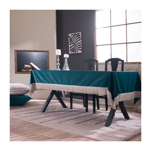 Τραπεζομάντηλο Teoran Velvet 13 - 140x140cm