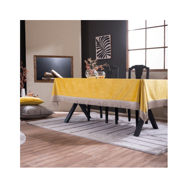 Τραπεζομάντηλο Teoran Velvet 14 140x180