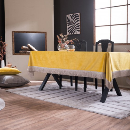 Τραπεζομάντηλο Teoran Velvet 14 140x180